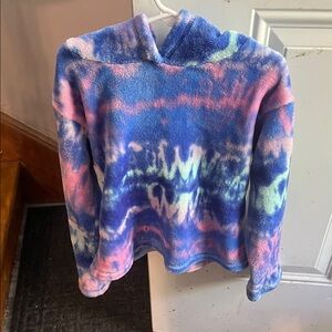 Tie-Dye Fleece Women's Sweater